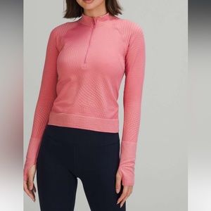 Lululemon Rest Less Cropped 1/2 zip